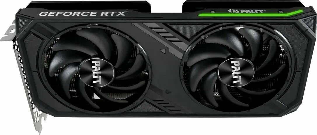 Видеокарта Palit RTX4070 SUPER DUAL OC 12GB GDDR6X 192-bit DPx3 HDMI 2FAN RTL