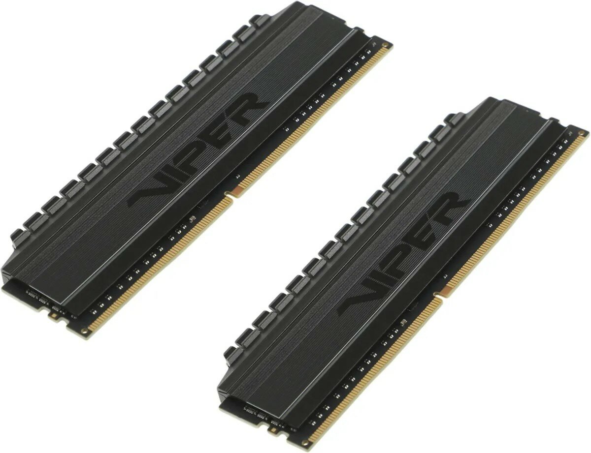 Оперативная память Patriot Memory VIPER 4 BLACKOUT 16 ГБ (8 ГБ x 2 шт.) DDR4 3600 МГц DIMM CL18 PVB416G360C8K - фото №10