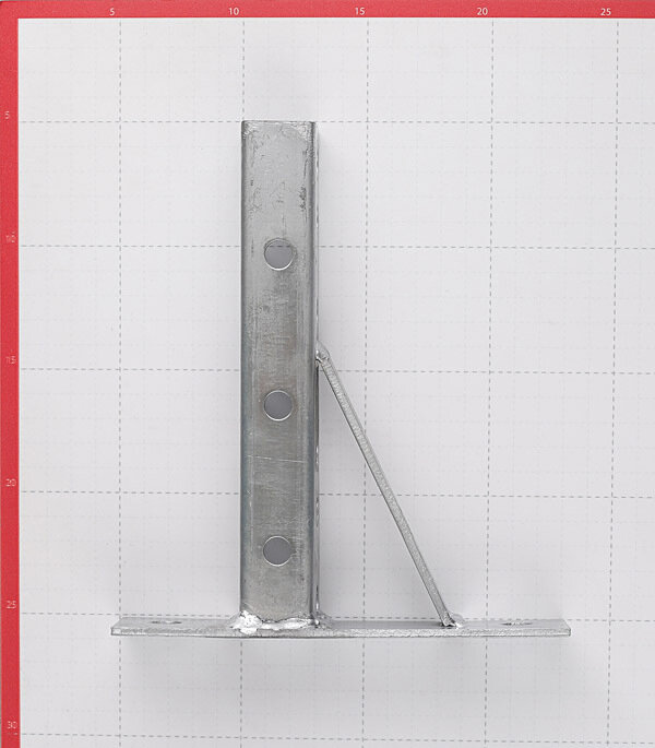 фото Кронштейн П-образный 200х180 мм левый