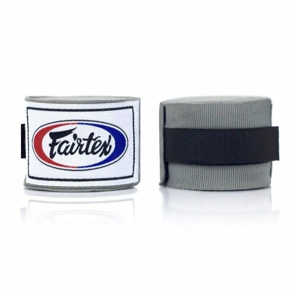Боксерские бинты Fairtex HW2 4.5 метра серые