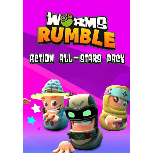 Worms Rumble - Action All-Stars Pack (Steam; PC; Регион активации Россия и СНГ) worms rumble action all stars pack