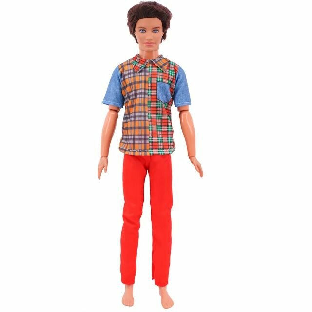 Комплект одежды для кукол-мужчин 30 см /рубашка, брюки