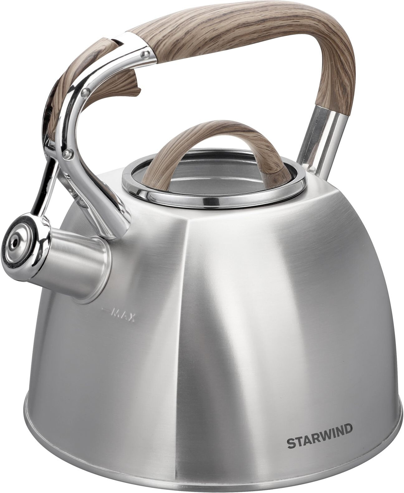 фото Чайник металлический Starwind Chef Daily 2.8л. серый (SW-CH1308)