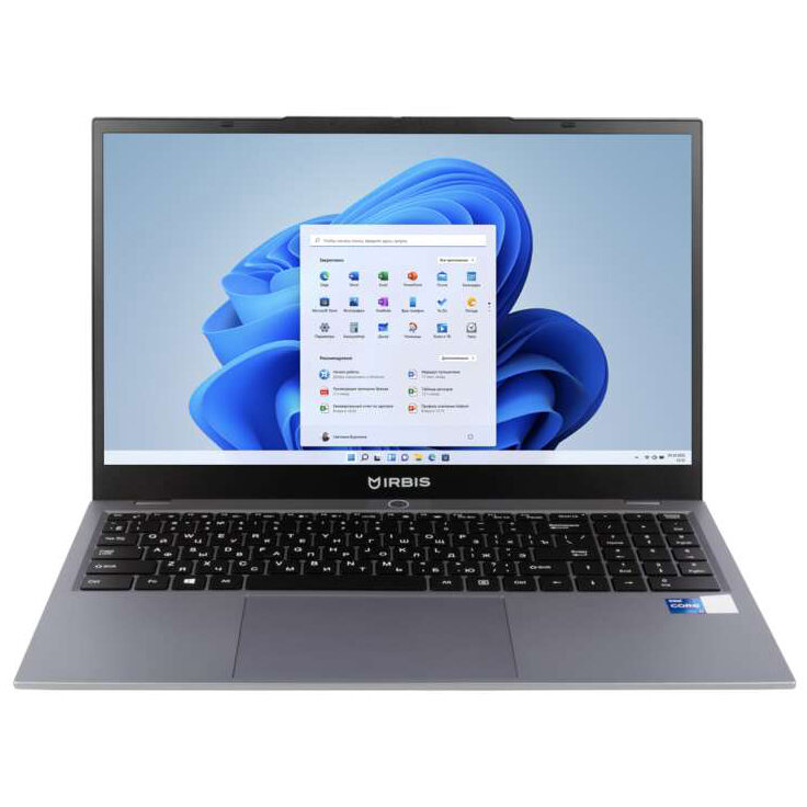 Ноутбук Irbis 15NBP3512 15.6" FHD/Core i7-1255U/16Gb/512Gb SSD/Win11Pro/Grey