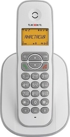 Радиотелефон teXet TX-D 4505 A Dect белый-серый .