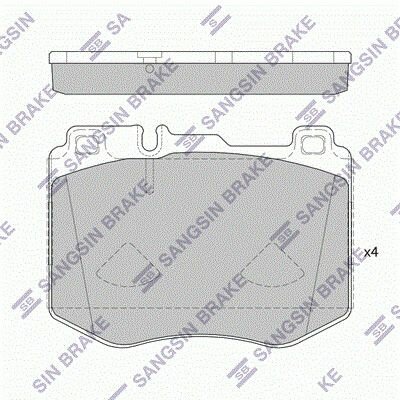 Перед Sangsin SP4003
