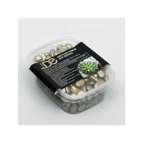 Грунт для аквариума Галька золотистый металлик галька декора