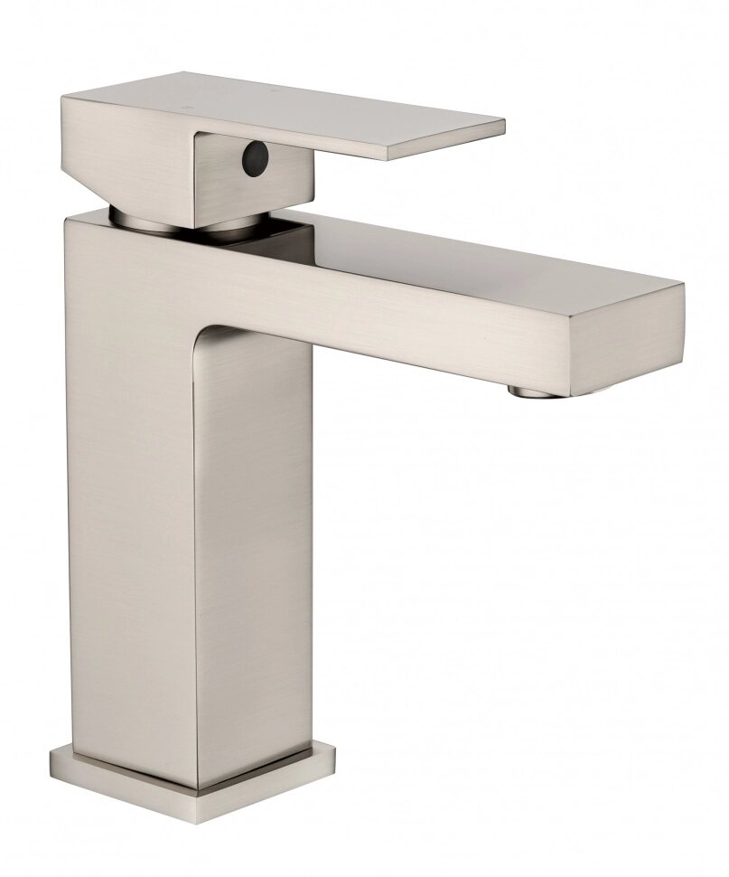 Cмеситель для раковины Grocenberg GB2008 Никель, стандартный, керамический картридж — фото 1