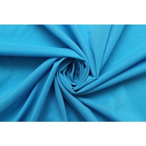 Ткань Шифон-стрейч голубой, ш145см, 0,5 м