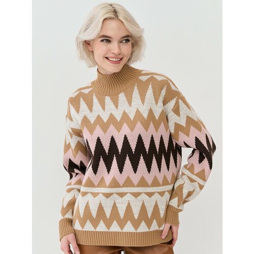 фото Свитер be you, размер 42/46, бежевый