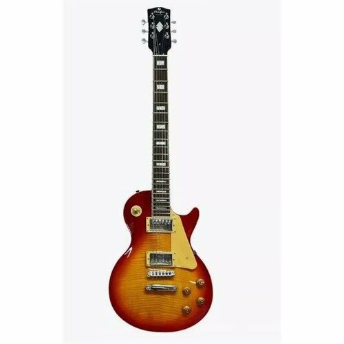 Электрогитара Les Paul Prodipe JMFLP300RB jmfst2hlhrabl электрогитара st2hra леворукая голубая prodipe