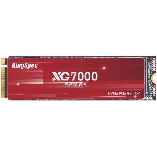 Накопитель SSD Kingspec XG7000 PCIe NVMe 4.0 x4 M.2 2280 512GB