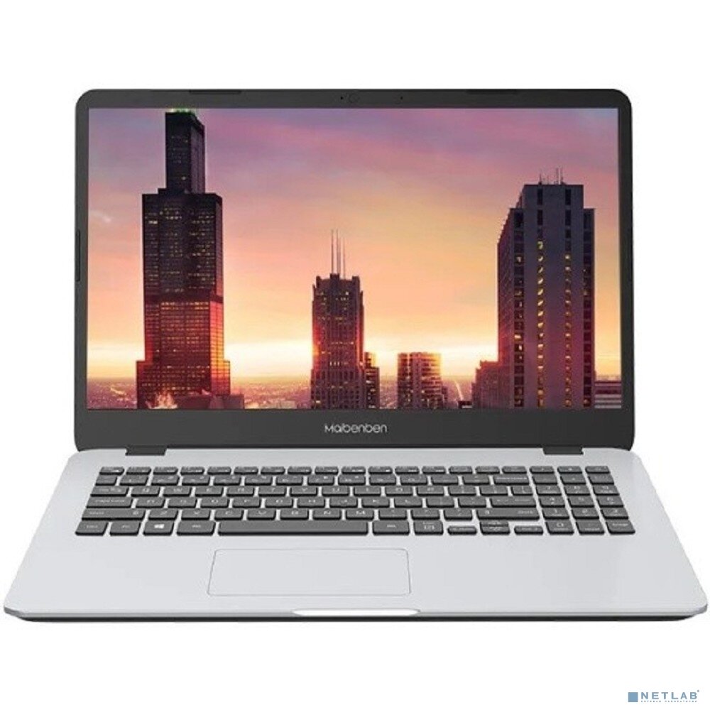 MAIBENBEN Ноутбук Maibenben M543 Pro M5431SA0LSRE1 Silver 15.6" FHD IPS Ryzen 3 Pro 4450U(2.5Ghz)/8Gb/256Gb SSD/Linux