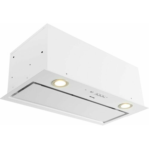 Встраиваемая вытяжка DOMFY DM6036BB WG управление кнопочное белый 1627000₽