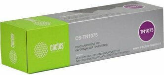 Картридж лазерный Cactus CS-TN1075A-MPS TN1075 черный (2000стр.) для Brother HL-1110/1112/1510/1512/1810/1815