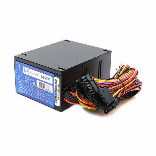Блок питания 400 Вт SFX Mastero M400 80 мм M400-80BFV1 2380₽