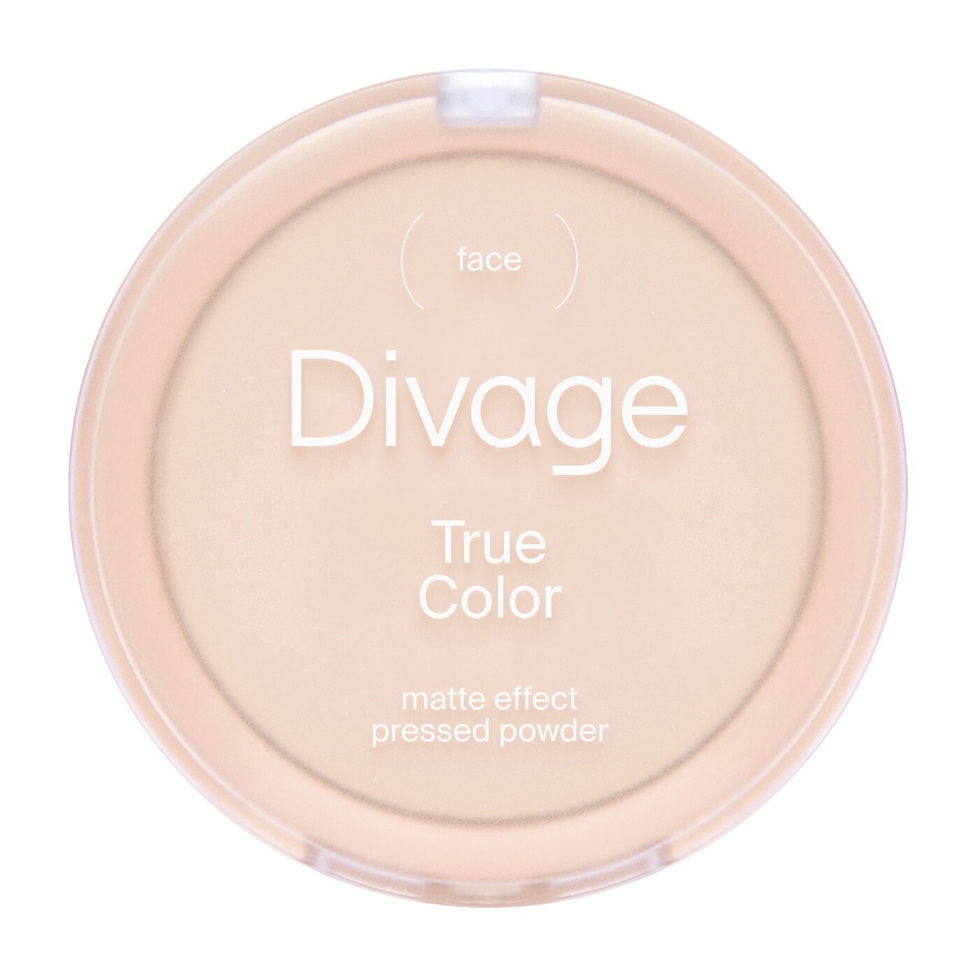 DIVAGE Пудра компактная True Color, 8 г, 01 Fair