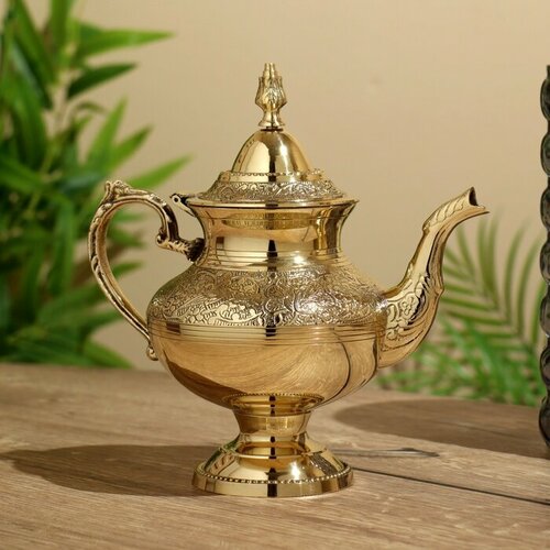 Чайник 21х12х23 см латунь 4919₽
