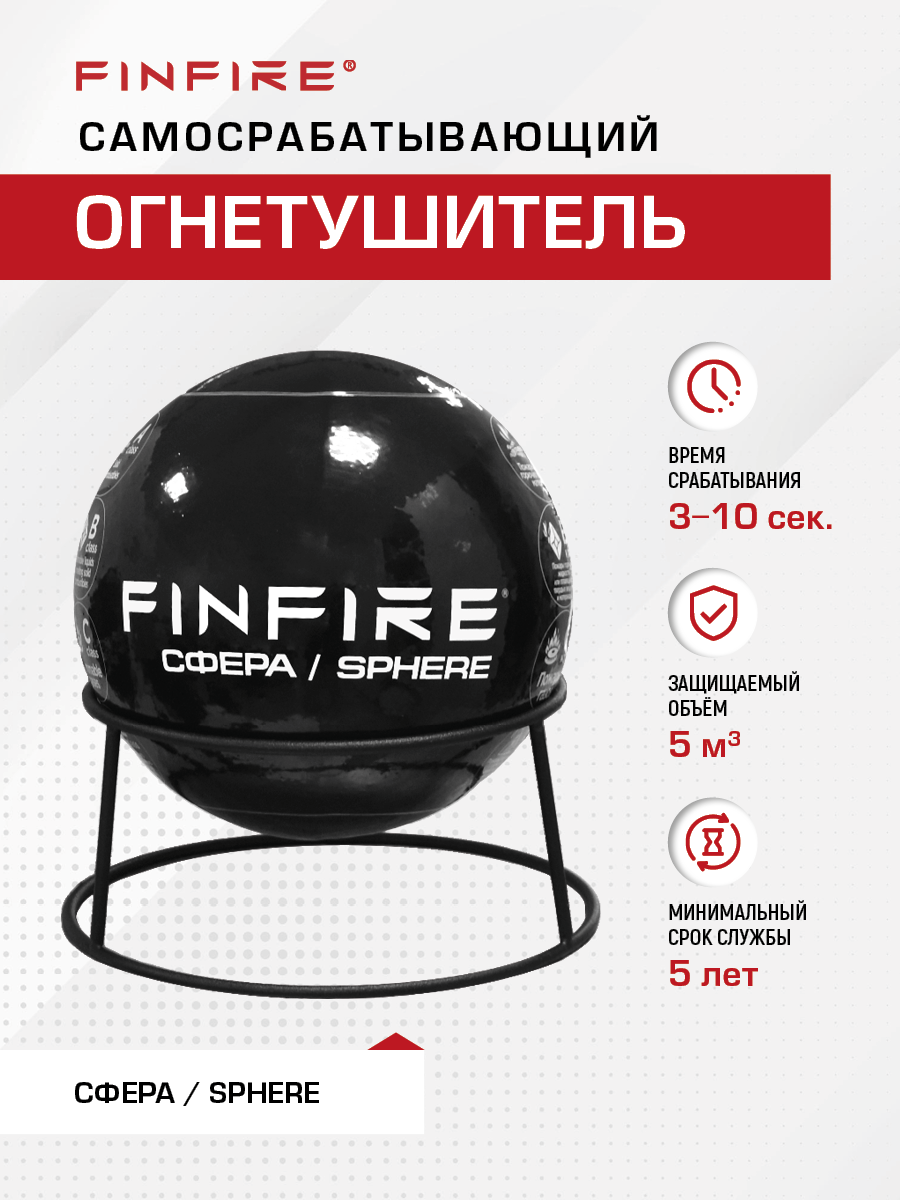 Автономное устройство пожаротушения FINFIRE 