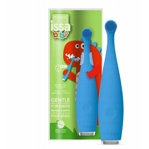 Электрическая зубная щетка детская FOREO ISSA Baby синий 27641₽