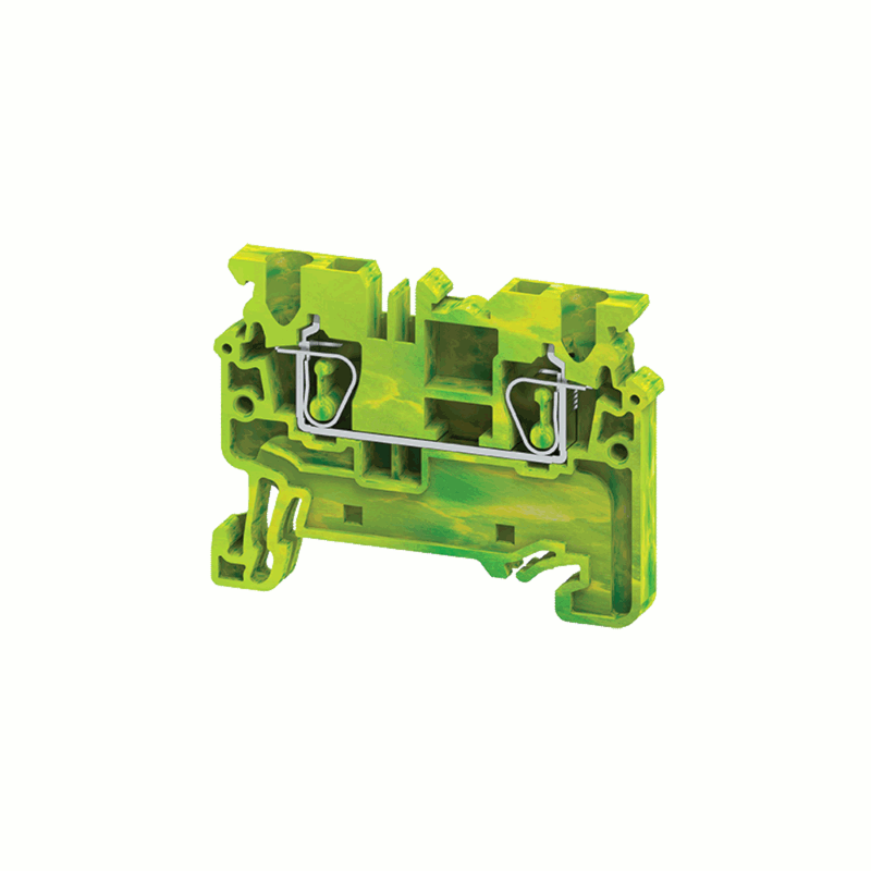 фото Клемма заземляющая пружинная OptiClip CXG-2,5-PE-(0,2-2,5) | 289759 | КЭАЗ