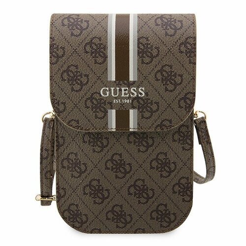 сумка guess коричневый Сумка GUESS, коричневый