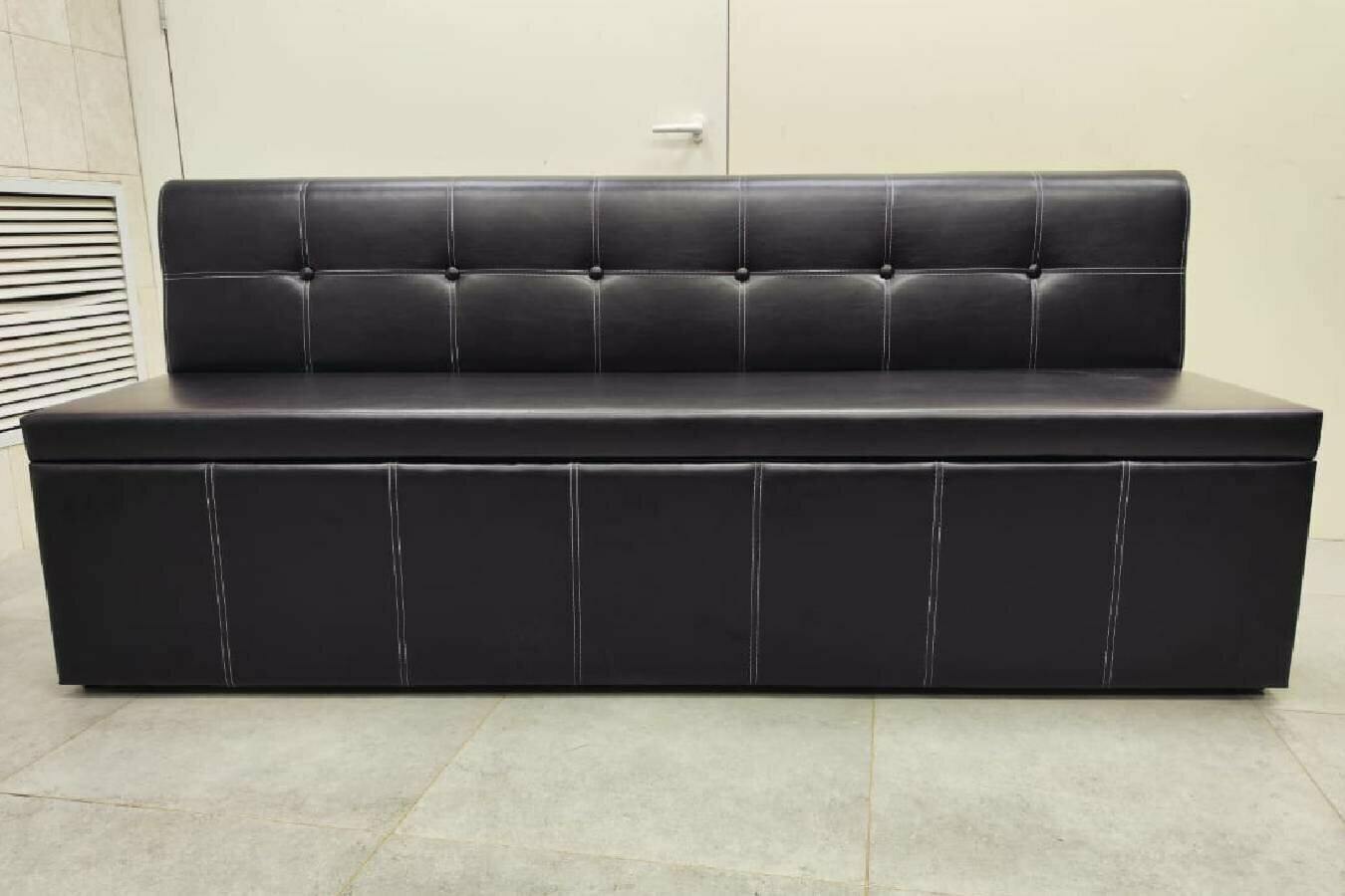 фото Прямой диван Вена Т 27 Экокожа, механизм Дельфин