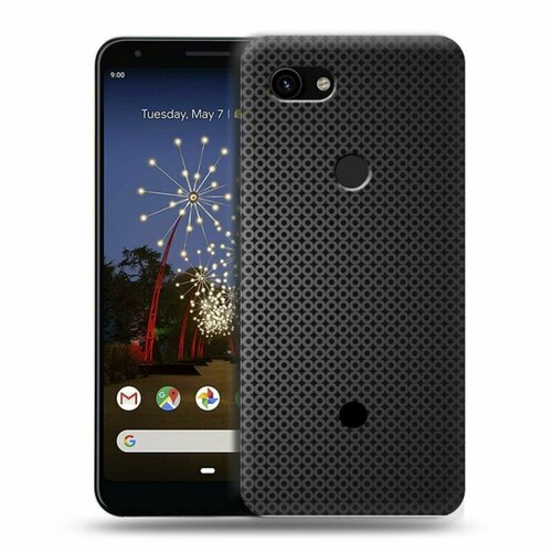 Дизайнерский пластиковый чехол для Google Pixel 3a Металл