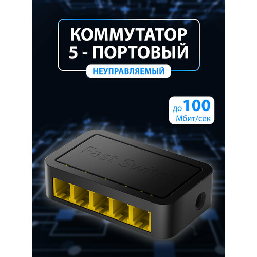 Неуправляемый коммутатор CUDY FS105D 749₽