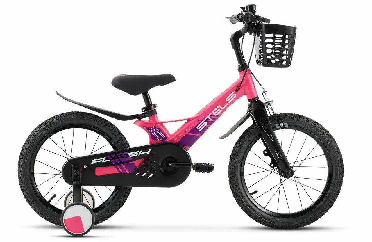 Велосипед для малышей STELS Flash KR 16 Z010 Розовый (JU135241*LU098240*8.3)