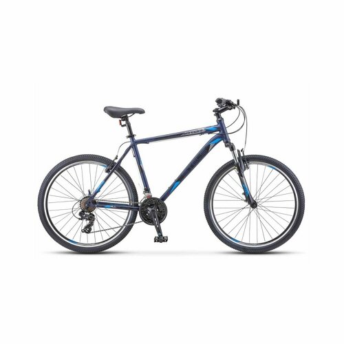 Велосипед Stels Navigator 500 V 26 F020 (2022) 16 матовый/синий (требует финальной сборки)