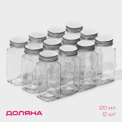 Набор для специй Доляна Эко 12 шт 120 мл 3288₽