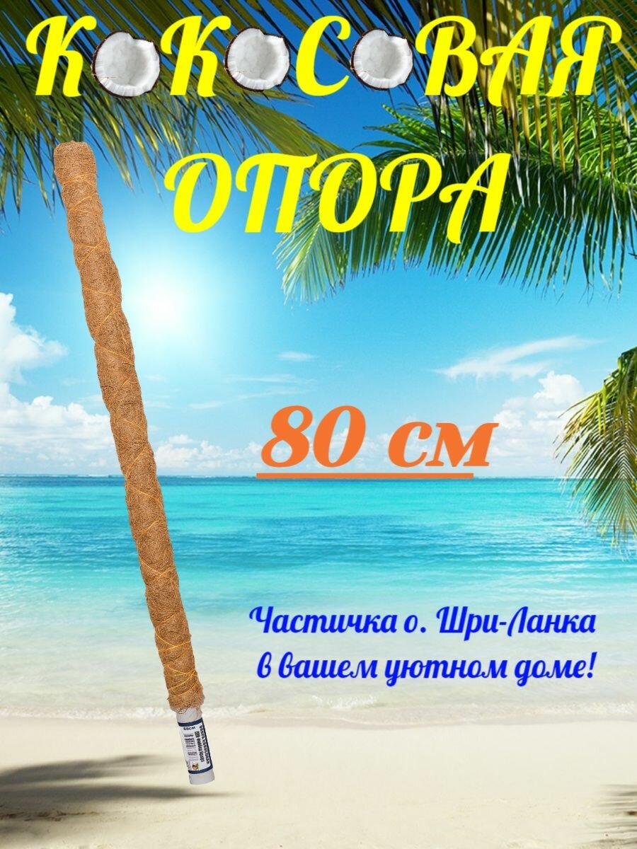 Кокосовая опора 80см