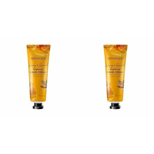 Mondsub Крем для рук С медом и миндалем осветляющий 30г 2 шт 403₽