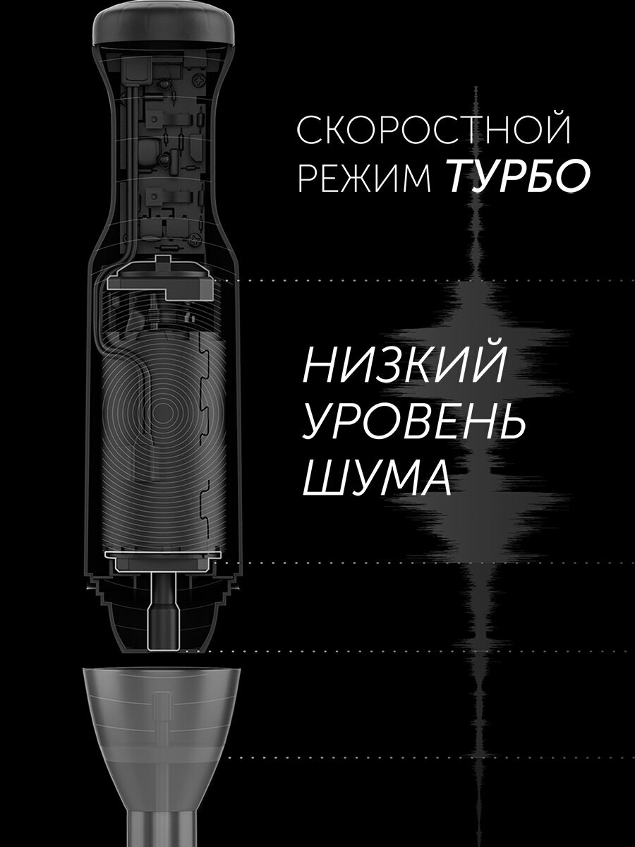 Блендер PHB 1065 ручной (POLARIS)