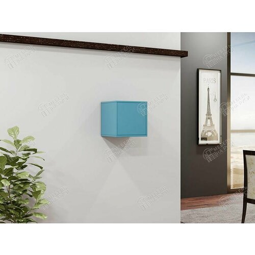 Полка для книг Экспедит 5 35х35х35 мраморный синий 7034₽