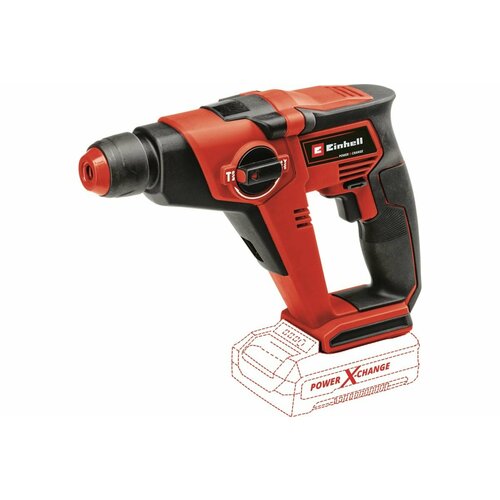 Перфоратор аккумуляторный Einhell PXC TC-HD 18/12 Li-Solo 4513970 аккумуляторный электролобзик einhell te js 18 li 0 коробка без аккумулятора