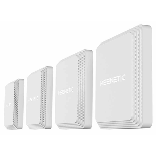 Маршрутизатор/ Keenetic Voyager Pro 4-Pack Гигабитный интернет-центр с Mesh Wi-Fi 6 AX1800, анализатором спектра Wi-Fi,