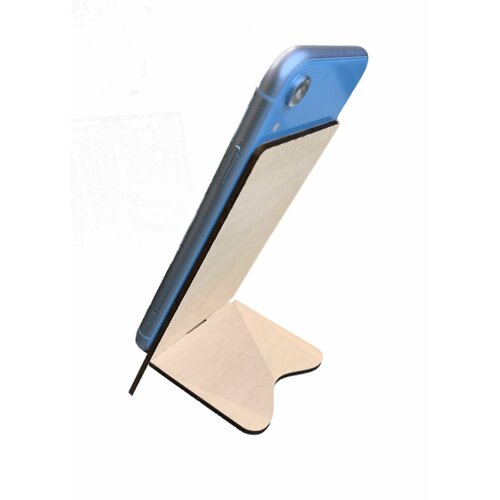 Подставка деревянная для телефона (120х70х3мм) / Держатель для телефона из дерева