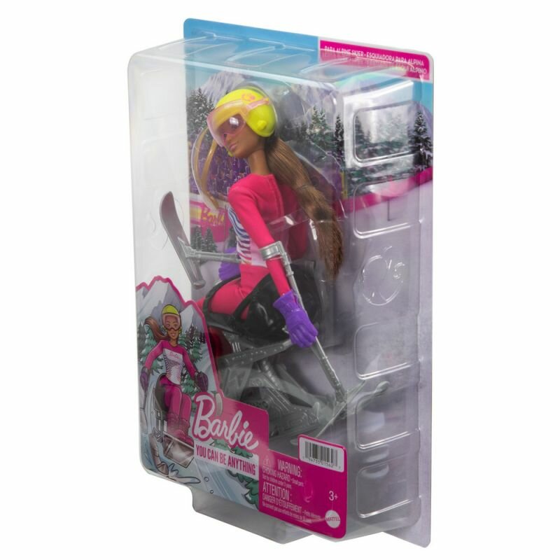 Barbie Кукла Зимние виды спорта "Лыжник-паралимпиец" - фото №16