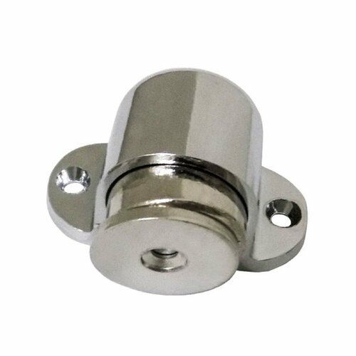 Ограничитель дверной MARLOK 081102 напольный магнит H 24 мм хром 19637 454₽