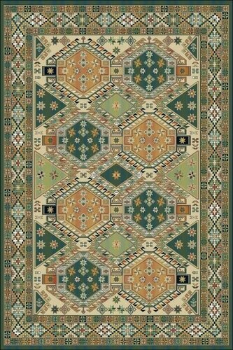 Изображение товара Ковер бельгийский на пол в гостиную в спальню 160х300 см бежевый бохо классический ворс 3 мм 272706 Kover-Russia