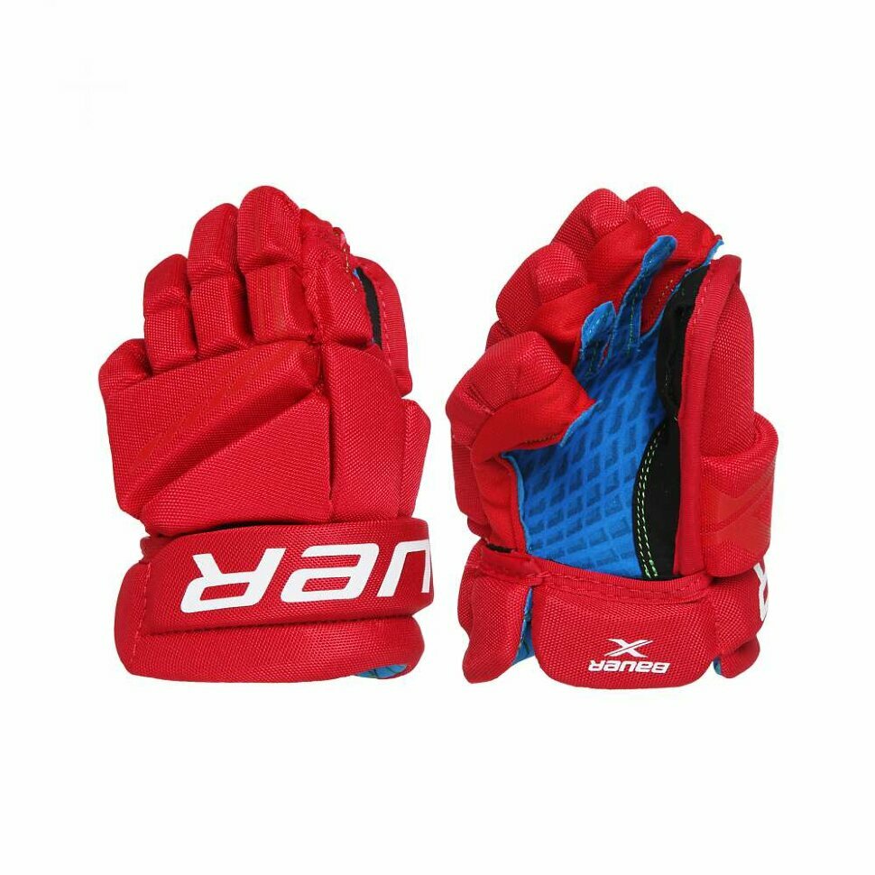 Перчатки Bauer X S21 YTH red (1058656) (9")