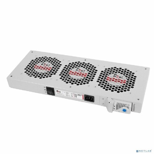 Цмо Аксессуар ЦМО Модуль вентиляторный 3 вентилятора с терморегулятором R-FAN-3T Серый 13909₽