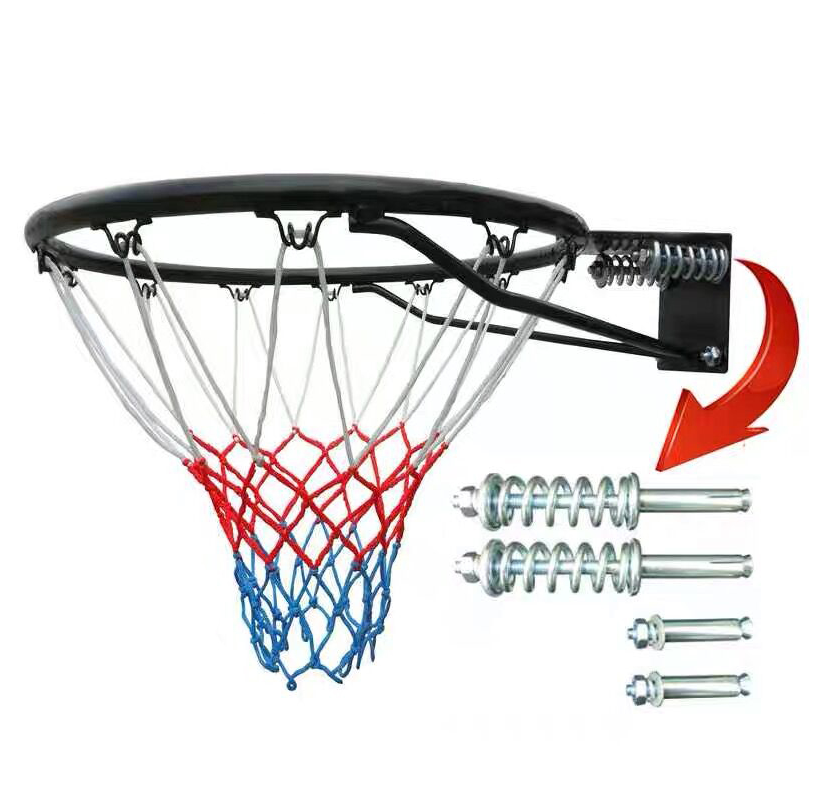 Кольцо баскетбольное Proxima с пружинами, черн. арт. S-R2 45 см