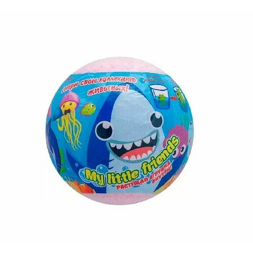 Шипучее средство для ванн 130г бурлящий шар для ванн с игрушкой kloob professional magic bubble 130 гр