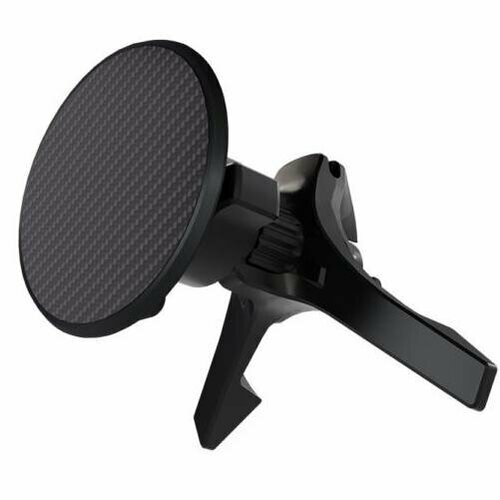 Держатель для смартфона vlp Carbon Mount Magsafe с беспроводной зарядкой черный 5690₽