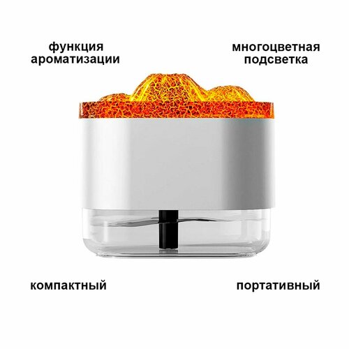 Увлажнитель воздуха Вулкан с многоцветной подсветкой 106500₽