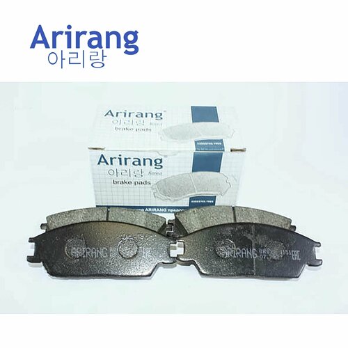 Колодки тормозные дисковые передние для Hyundai Accent-ТагАЗ GetzElantra 15Pony 15 арт ARG281151 бренд ARIRANG OEM 5810124B00 980₽