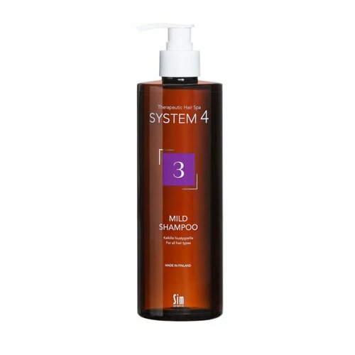 терапевтический шампунь 3 для ежедневного применения system 4 3 mild shampoo 75 мл Шампунь терапевтический №3 для ежедневного применения / System 4 500 мл
